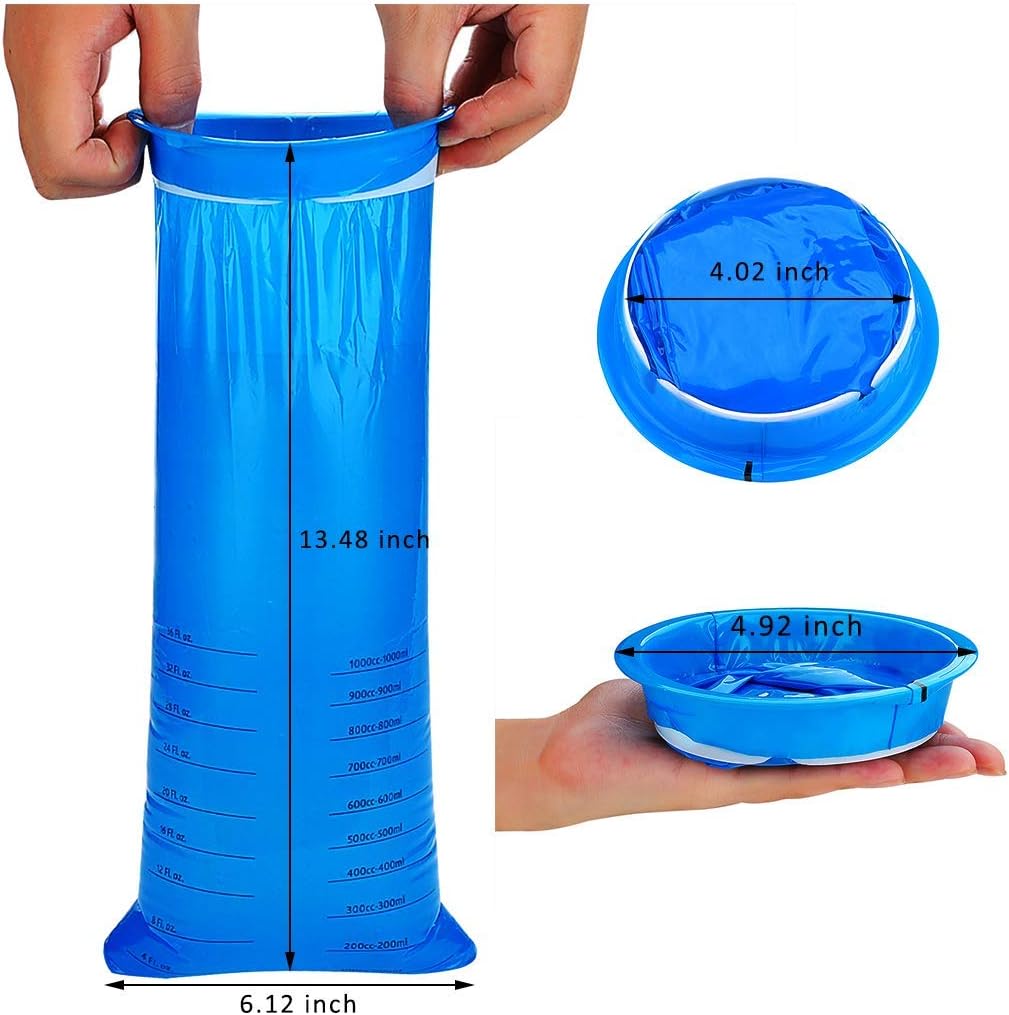Disposable Emesis Bags — 100 Pack
