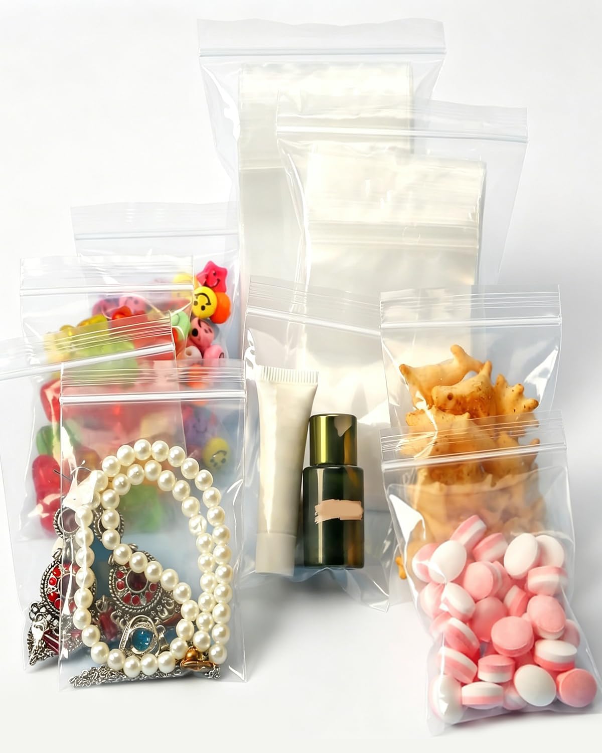 Small reclosable poly bags