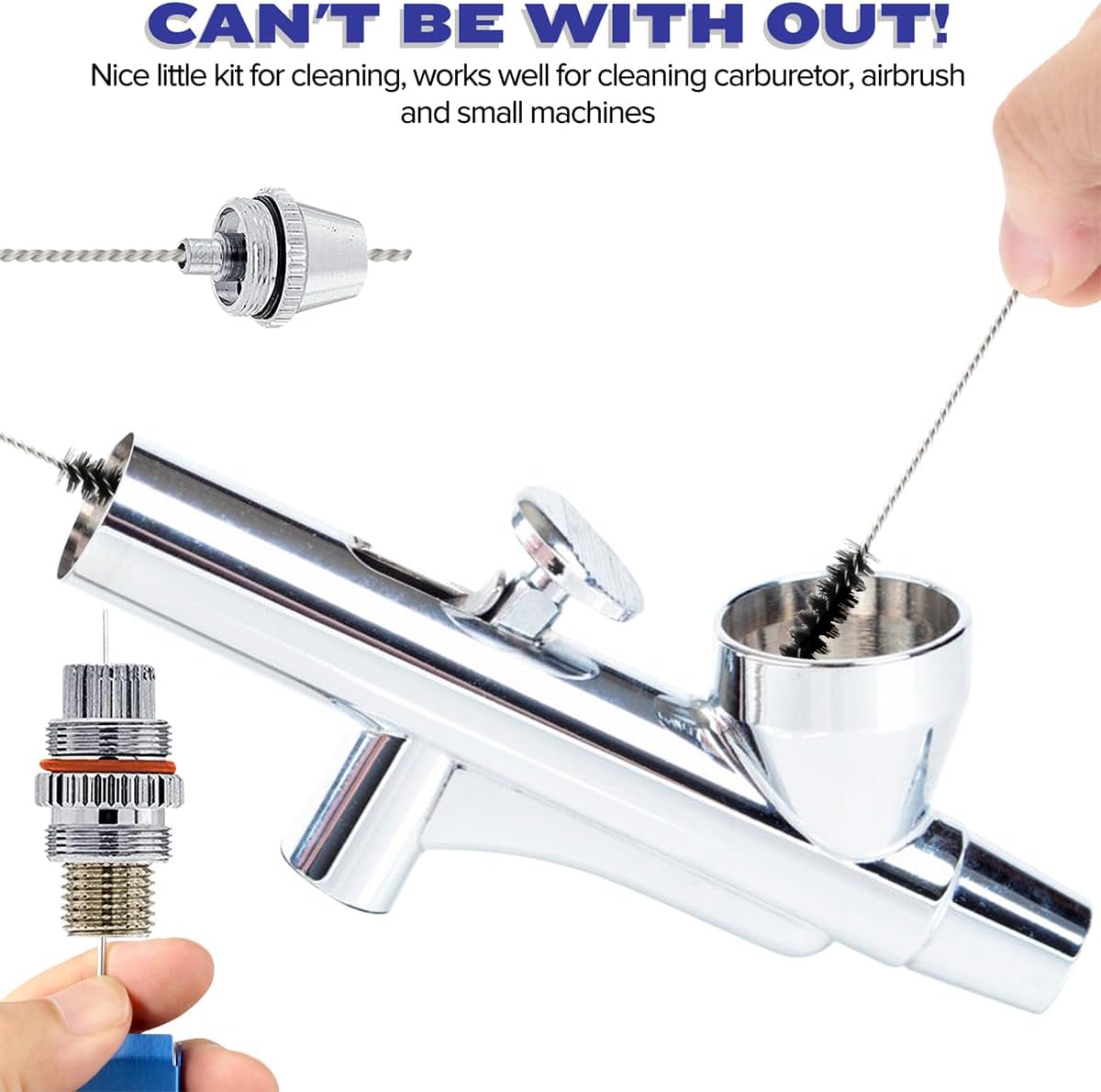 Premium Jet Cleaning Brushes Kit — 2 Pack
